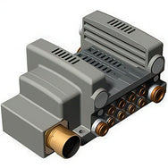 SMC Basisgemonteerd Verdeelstuk Plugin Meervoudige Connector Magneetventielen VV5QC21-M 2000
