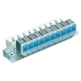 Hoofdafbeelding van de collectie - SMC Basisgemonteerd Intern Aangestuurd Verdeelstuk Magneetventielen SS3YJ3
