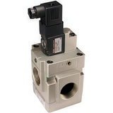Hoofdafbeelding van de collectie - SMC 3/2-Way In-Line Solenoid Pilot Poppet Valves VG342