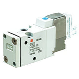 Hoofdafbeelding van de collectie - SMC 3/2-Weg Sub-Base Pneumatische Magneetventielen SYJ300