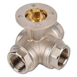 Hoofdafbeelding van de collectie - 3-Way Brass Ball Valves With ISO-Top