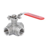 Hoofdafbeelding van de collectie - 3-Way Stainless Ball Valves (ISO-Top)