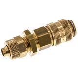 Hoofdafbeelding van de collectie - DN 5 Air Coupling Sockets With Union Nut And Bulkhead