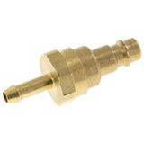 Hoofdafbeelding van de collectie - DN 7.2 Euro Air Coupling Plugs With Hose Pillar And Check Valve