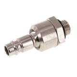 Hoofdafbeelding van de collectie - DN 7.2 Euro Air Coupling Plugs With Male Threads And Rotary Joint