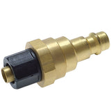 Hoofdafbeelding van de collectie - DN 7.2 Euro Air Coupling Plugs With Union Nut And Check Valve