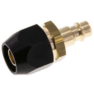 DN 7.2 Euro Air Coupling Plugs With Union Nut For PVC Hose