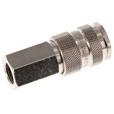 Hoofdafbeelding van de collectie - DN 7.2 Air Coupling Sockets Female Threads, Ball Lock And Plastic Sleeve