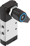 Hoofdafbeelding van de collectie - Festo 5/2-Weg Pneumatische Ventielen Met Keuzeschakelaar Metrisch VHEF