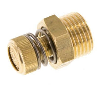 Messing Smoorgeluiddempers Met Geribbelde Schroef