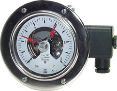 Contact Pressure Gauges With Rear-Connection