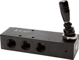 Hoofdafbeelding van de collectie - EMC 5/3-Weg Handhendel Bediende Pneumatische Ventielen Serie H