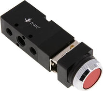 EMC 5/2-Weg Knop Geactiveerde Pneumatische Ventielen Serie M