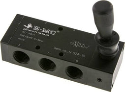 EMC 5/2-Weg Handhendel Bediende Pneumatische Ventielen Serie H