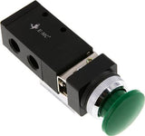 Hoofdafbeelding van de collectie - EMC 3/2-Weg Knop Geactiveerde Pneumatische Ventielen Serie M