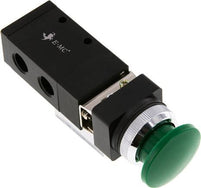 EMC 3/2-Weg Knop Geactiveerde Pneumatische Ventielen Serie M
