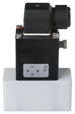 Solenoid Valve 3/2 Mixing G3/8'' Plastic FFKM/FKM 0-1bar/15psi 24VDC 0121 77033