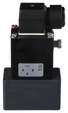 Solenoid Valve 3/2 Diverting G3/8'' Plastic EPDM 0-1bar/15psi 24VDC 0121 40062