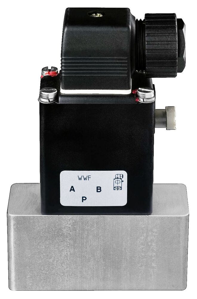 Solenoid Valve 3/2 Diverting G1/4'' Stainless Steel FFKM/FKM 0-2bar/29psi 24VDC 0121 146105
