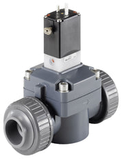 Solenoid Valve 20mm Glued Sleeves NO Plastic EPDM 0.5-6bar/7-87psi 230VAC 142 439556