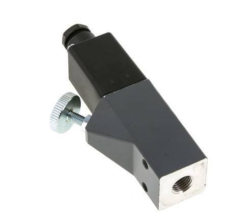 0.5 tot 5bar SPDT Aluminium Drukschakelaar G1/4'' 250VAC Schroefklem