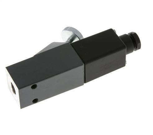 5 tot 50bar SPDT Aluminium Drukschakelaar G1/4'' 250VAC Schroefklem