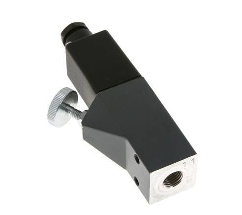 5 tot 50bar SPDT Aluminium Drukschakelaar G1/4'' 250VAC Schroefklem