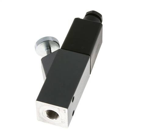 5 tot 50bar SPDT Aluminium Drukschakelaar G1/4'' 250VAC Schroefklem