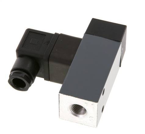 0.5 tot 5bar SPDT Aluminium Drukschakelaar G1/4'' 250VAC DIN-A Connector