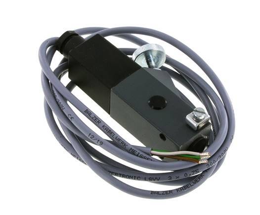 20 tot 100bar SPDT Aluminium Drukschakelaar G1/4'' 250VAC/DC 3-draads Kabel 2m