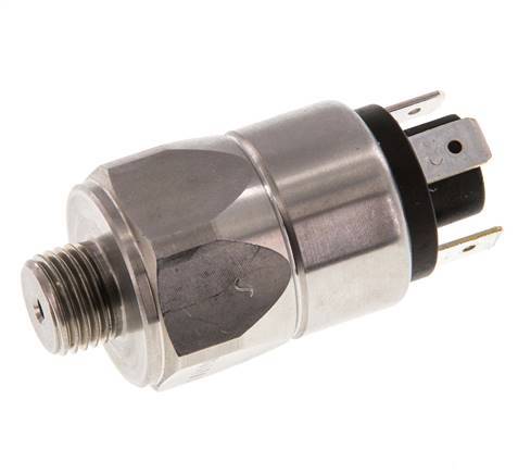 0.5 tot 5bar SPDT Roestvrij Staal Drukschakelaar G1/4'' 250VAC Platte Stekker EPDM