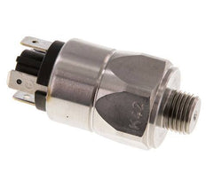0.5 tot 5bar SPDT Roestvrij Staal Drukschakelaar G1/4'' 250VAC Platte Stekker EPDM