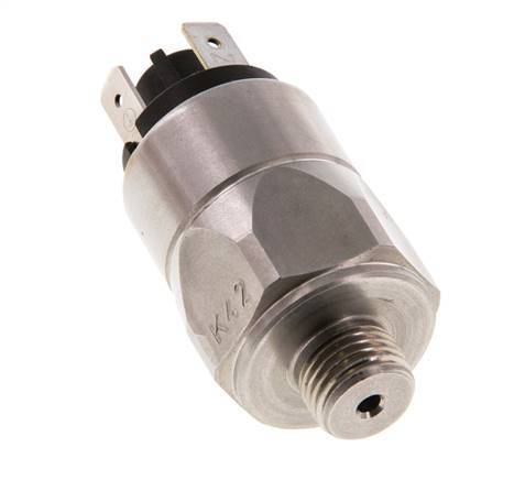 0.5 tot 5bar SPDT Roestvrij Staal Drukschakelaar G1/4'' 250VAC Platte Stekker EPDM
