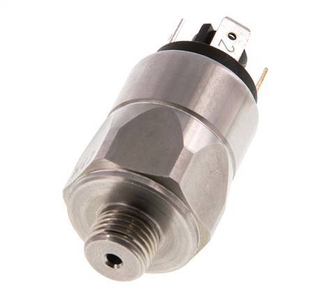 0.5 tot 5bar SPDT Roestvrij Staal Drukschakelaar G1/4'' 250VAC Platte Stekker EPDM