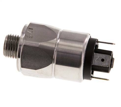 10 tot 50bar SPDT Roestvrij Staal Drukschakelaar G1/4'' 250VAC Platte Stekker EPDM