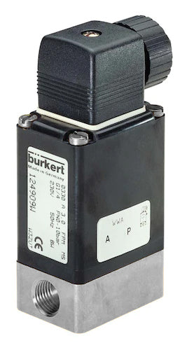 Magneetventiel G1/4'' NC Roestvrij Staal FKM -10bar/0-145psi 24VDC 0330 153220