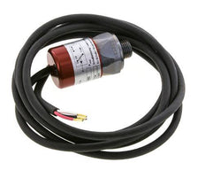 0.3 to 1.5bar SPDT Steel Pressure Switch G1/4'' 250VAC 3-wire Cable 2m