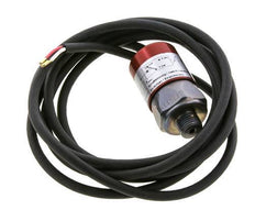 1 tot 10bar SPDT Staal Drukschakelaar G1/4'' 250VAC 3-draads Kabel 2m