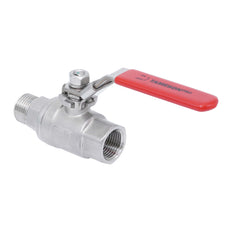 R/Rp 1-1/4'' 2-delig 2-weg Kogelkraan Van RVS 69 bar RTFE - TamesonPRO 1112-114