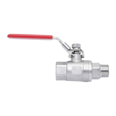 R/Rp 1-1/4'' 2-delig 2-weg Kogelkraan Van RVS 69 bar RTFE - TamesonPRO 1112-114