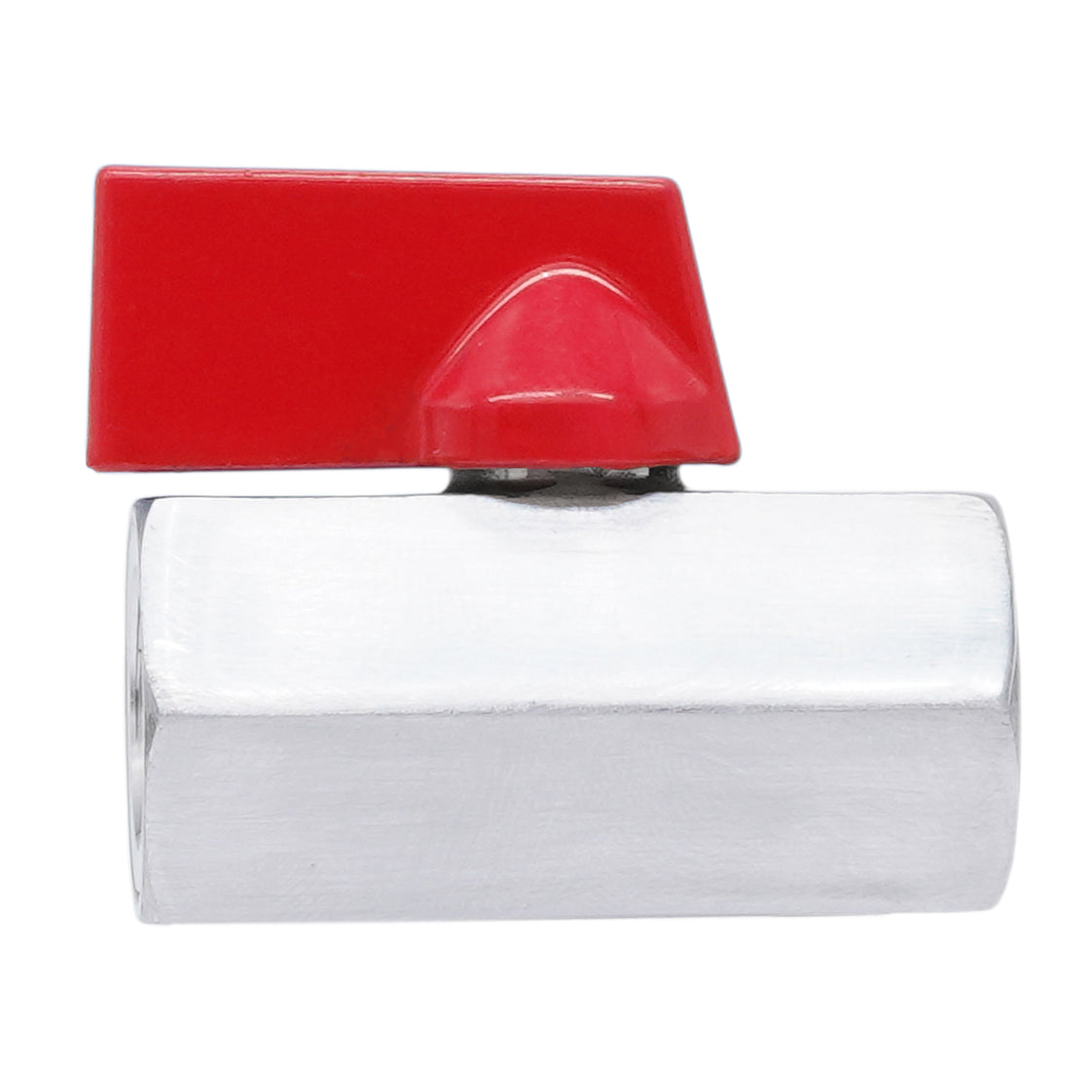 G 1/4'' F/F 2-Weg RVS Mini Kogelkraan 69 Bar PTFE - TamesonPRO 1113-014-F