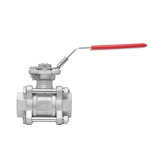 Rp 4'' 3-delig 2-weg Kogelkraan Van RVS 69 bar RTFE ISO-Top F10/F12 - TamesonPRO 1121-400
