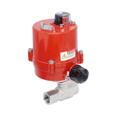 Rp 3/4" Elektrische Messing 2-weg Kogelkraan 100-240 V AC