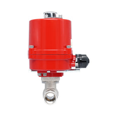 Rp 3/4" Elektrische Messing 2-weg Kogelkraan 100-240 V AC