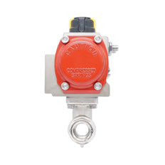 Rp 1/2" Pneumatische Messing 2-weg Kogelkraan - Verenopenend