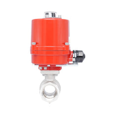 Rp 1-1/4" Elektrische Messing 2-weg Kogelkraan 24 V AC/DC