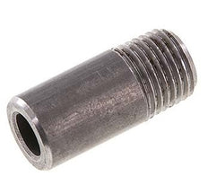 R 3/8'' Buitendraad x 17.2mm Stalen Pijpnippel met Las uiteinde 50 Bar DIN 2982 - 350mm