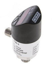 0 tot 6bar Roestvrij Staal Wika Electronic Drukschakelaar G1/4'' 1VDC IO-Link 4-pins M12-connector