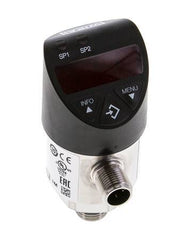 0 tot 6bar Roestvrij Staal Wika Electronic Drukschakelaar G1/4'' 1VDC IO-Link 4-pins M12-connector