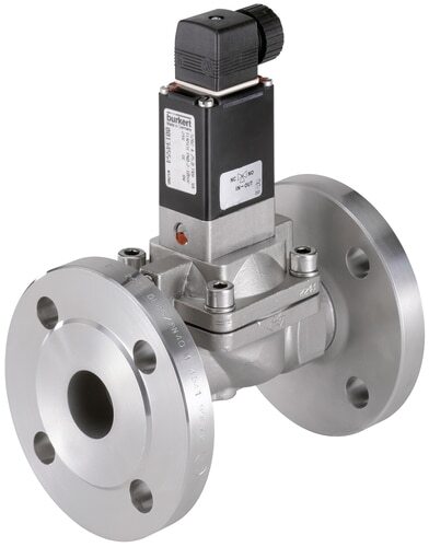 Magneetventiel 40 Mm Flens NC Gietijzer NBR 0.2-10Bar/3-145Psi 24VAC Anti-Waterslag 5282 134547